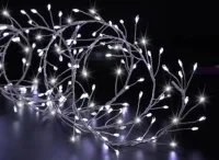 Novog. lampice 800 LED hladno bele 8 funkcija 10+5m Feeric