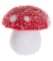 Dekor. figura-pečurka 8cm crveno-bela Atmosphera C. Dinterieur
