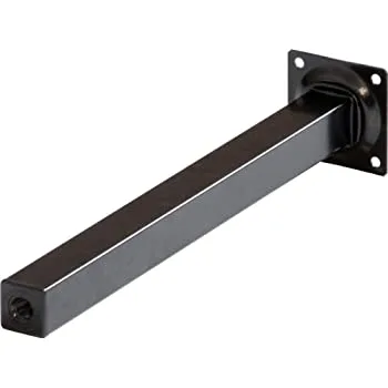 Noga za nam. 25x25 M10 300 crna E. Sistem