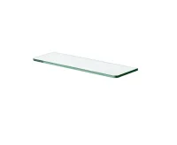 Staklena polica za zid GL Standard 400x120x8mm transparentna Dolle
