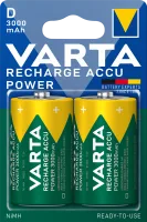VARTA Recharge 3000 mAh HR20 D Punjive baterije 2/1