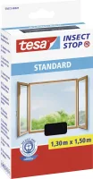 Mreža za ins. sa čičak trakom Standard 130x150cm antracit Tesa
