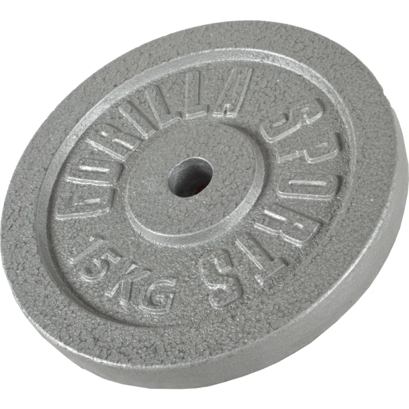 GORILLA SPORTS Teg od livenog gvožđa 15 kg