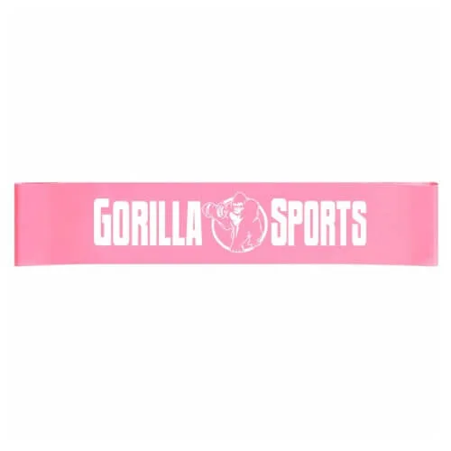 GORILLA SPORTS Roze Elastična traka za vežbanje 0.4 mm