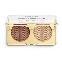 Revolution PRO Sculpt and Glow paleta kontura i hajlajter 4g
