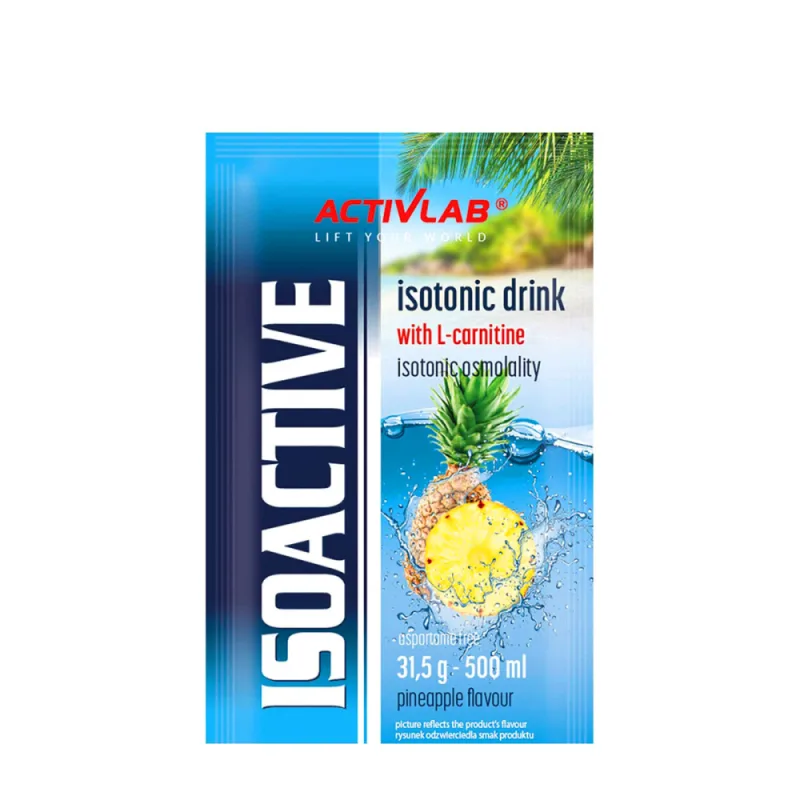 ISOACTIVE izotonični napitak - ananas, 31,5 g