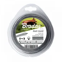 Najlon za trimer Dual okrugli dvoslojni 2.0mm 15m blister Bradas