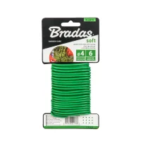 Žica pvc za vezanje biljaka Soft fi 4mm x 6m zelena Bradas