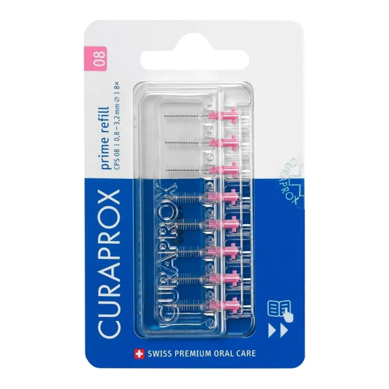 Curaprox interdentalne četkice CPS 08 prime refill, 8 komada