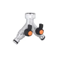 Nastavak za česmu 2-kraki Metal-Jet 3/4" sa brzim nastavkom Claber