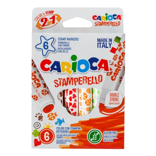 CARIOCA Flomaster Stamperello pečat 1/6