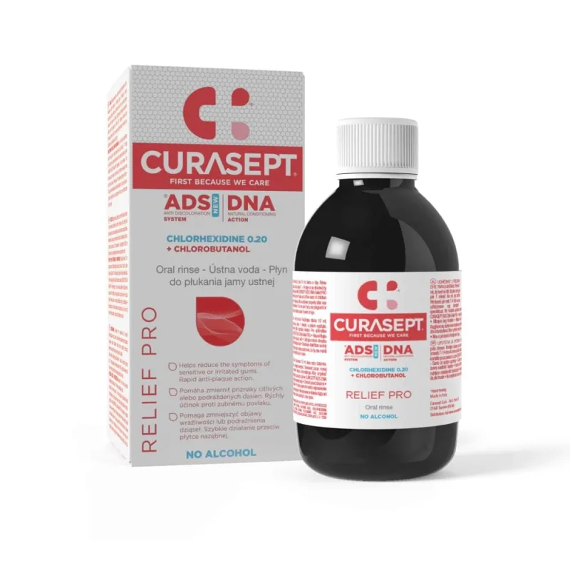 Curasept ADS RELIEF PRO tečnost za ispiranje usta 200ml
