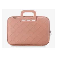 Torba BOMBATA Intrecciato 15,6/16 Pink