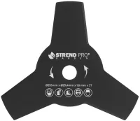 Trokraki nož za trimer fi 255x25.4x1.6mm StrendPro