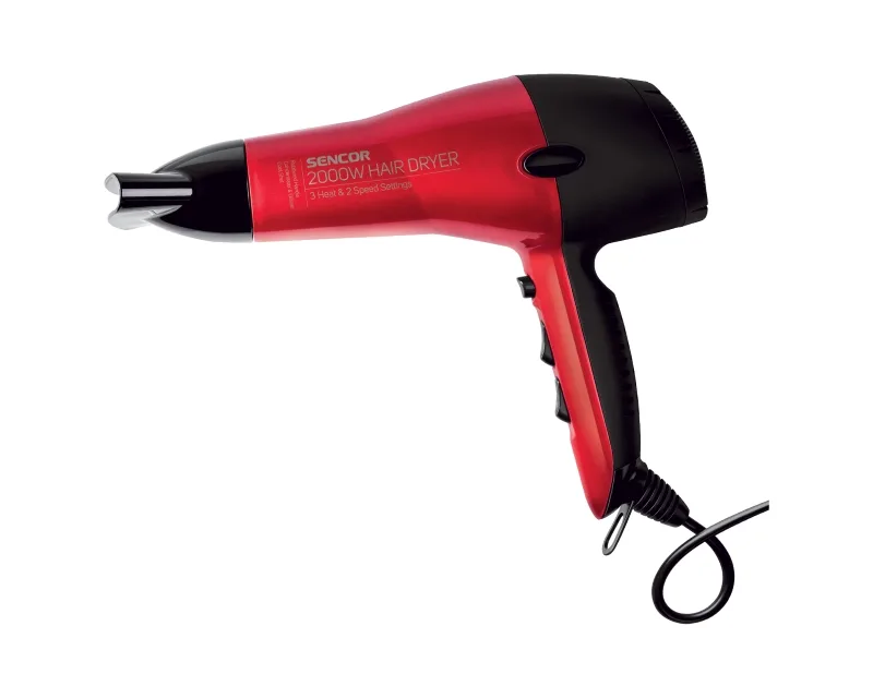 Fen za kosu SHD 6701RD 2000W sa difuzerom crveni Sencor