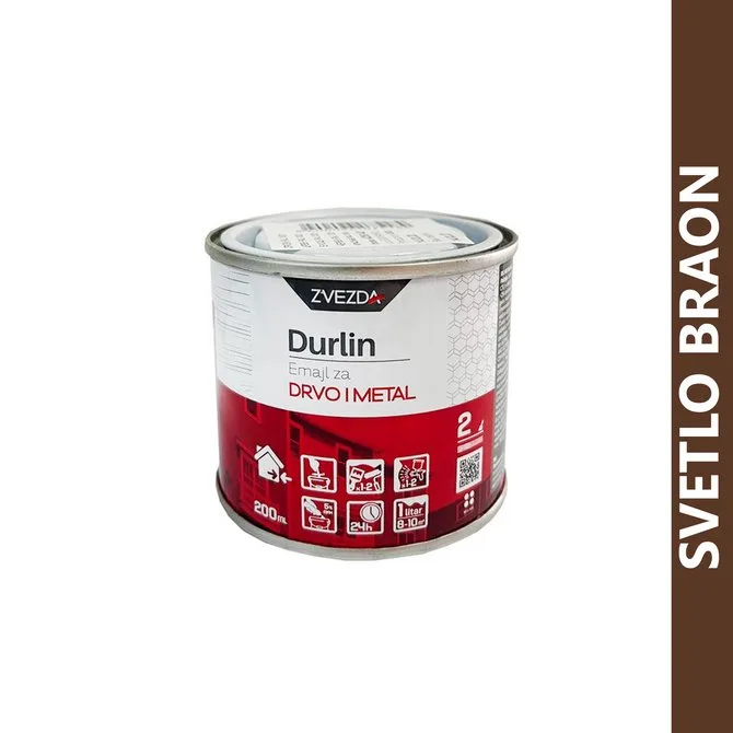 Durlin sv.braon emajl ral 8011/ 0,2l