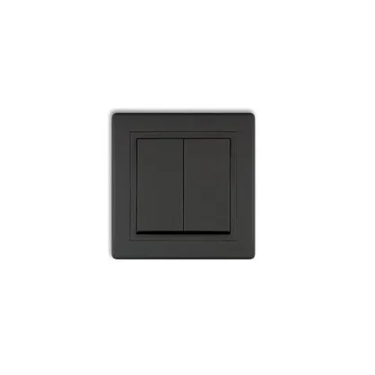 Sklopka serijska Prestige10A crna Aling Conel