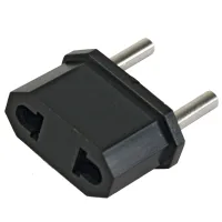 AC adapter za utičnicu EU/ utikac 250V AC crni Elit+