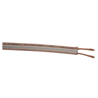 Kabal za zvučnike providni 2x0.75mm2