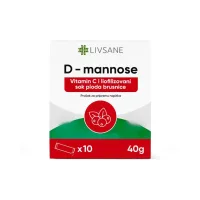 LIVSANE D-manoza prašak za pripremu napitka, 10 kesica