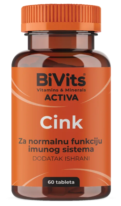 BiVits® ACTIVA Cink, 60 tableta