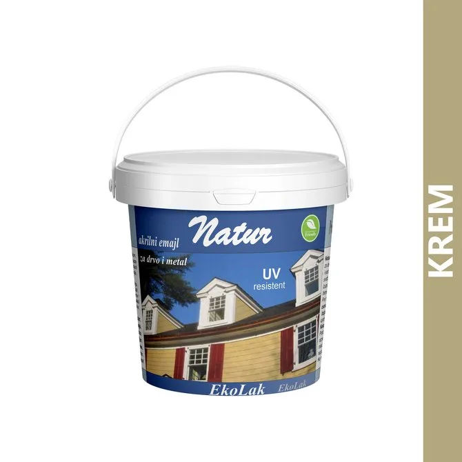 Akr.emajl krem 0.75 natur