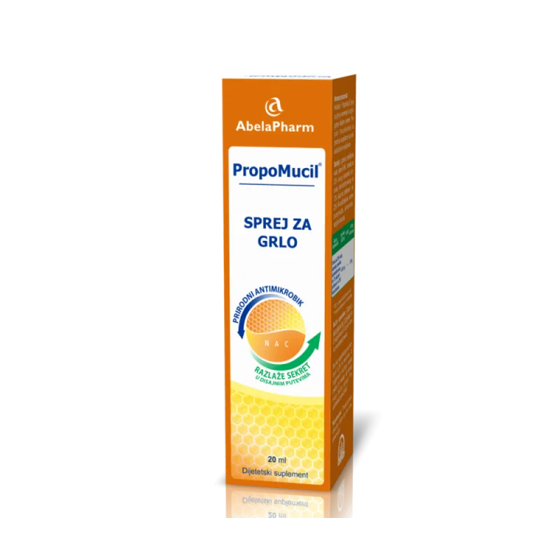PropoMucil® sprej za grlo za decu i odrasle, 20 ml