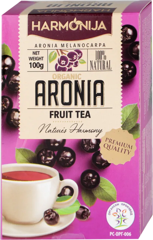 Harmonija organski voćni čaj aronije 100g