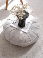 ASIR GROUP Vintage Fitilli White Tabure