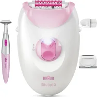 BRAUN Silk-épil 3 SE3-202 Pink Epilator