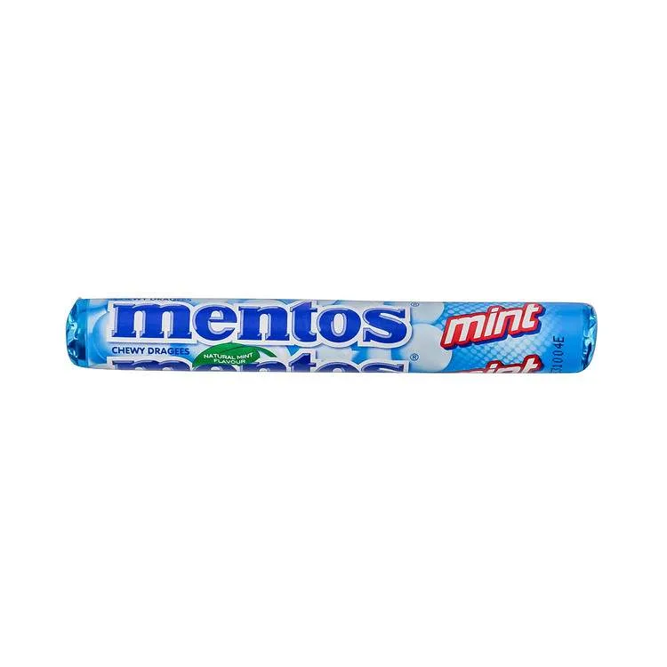 Bombone mentos mint 37.50gr mentos